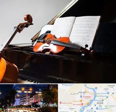 آموزشگاه موسیقی در کیانپارس اهواز