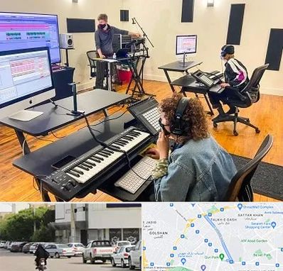 آموزشگاه آهنگسازی در قدوسی شرقی شیراز