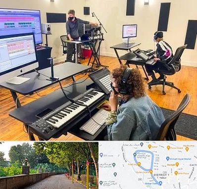 آموزشگاه آهنگسازی در فلکه گاز رشت