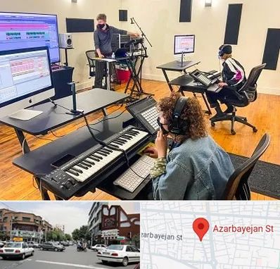 آموزشگاه آهنگسازی در خیابان آذربایجان