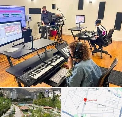 آموزشگاه آهنگسازی در بلوار تعاون