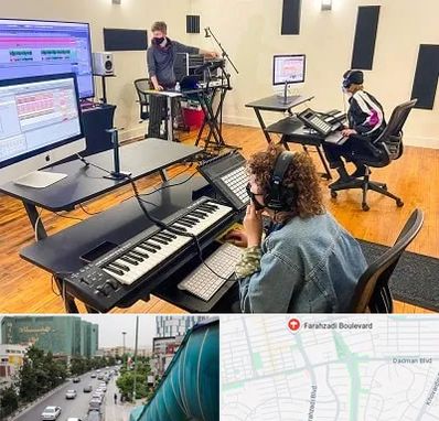 آموزشگاه آهنگسازی در بلوار فرحزادی