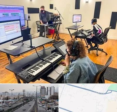 آموزشگاه آهنگسازی در بلوار ارتش