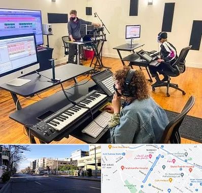 آموزشگاه آهنگسازی در خیابان ملاصدرا شیراز