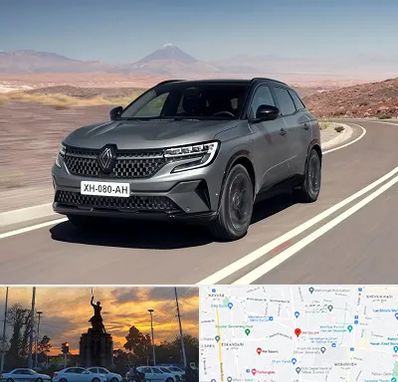 تعمیرگاه رنو در میدان حر