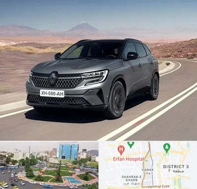 تعمیرگاه رنو در ونک 