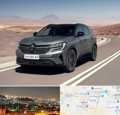 تعمیرگاه رنو در مارلیک کرج