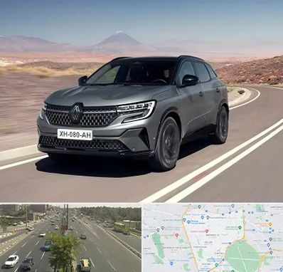 تعمیرگاه رنو در منطقه 17 تهران