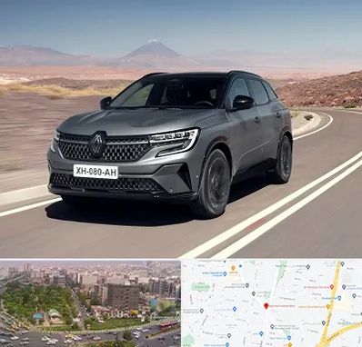 تعمیرگاه رنو در آیت الله کاشانی