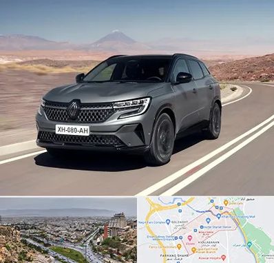 تعمیرگاه رنو در معالی آباد شیراز