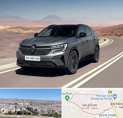 تعمیرگاه رنو در شهرک گلستان شیراز