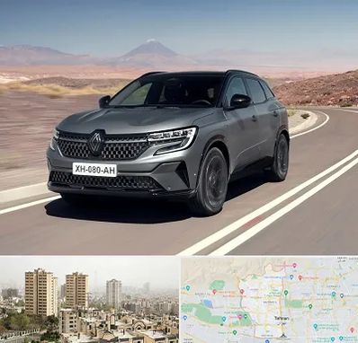 تعمیرگاه رنو در منطقه 5 تهران