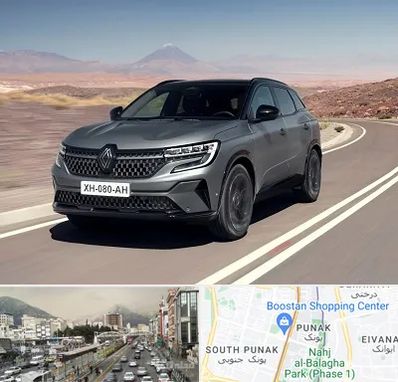 تعمیرگاه رنو در پونک 