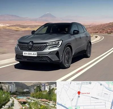 تعمیرگاه رنو در بلوار تعاون