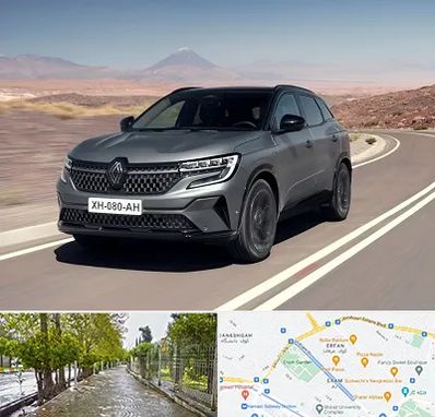 تعمیرگاه رنو در خیابان ارم شیراز