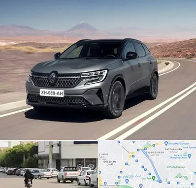 تعمیرگاه رنو در قدوسی شرقی شیراز