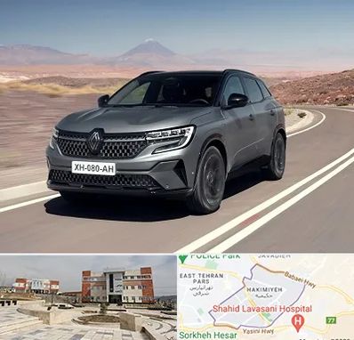 تعمیرگاه رنو در حکیمیه 