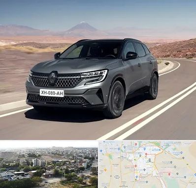 تعمیرگاه رنو در منطقه 20 تهران