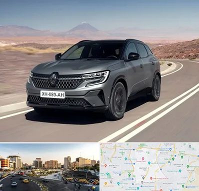 تعمیرگاه رنو در منطقه 7 تهران