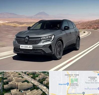 تعمیرگاه رنو در اکباتان 