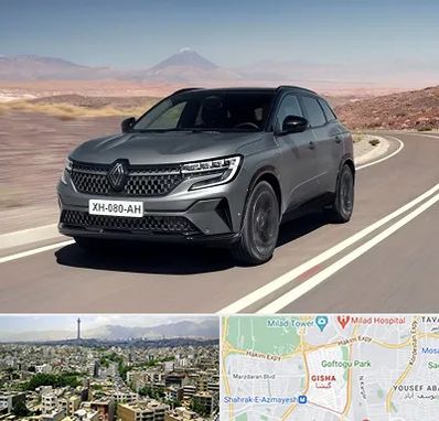 تعمیرگاه رنو در گیشا 