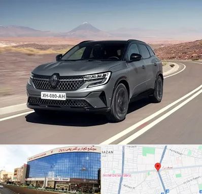 تعمیرگاه رنو در نصف راه تبریز