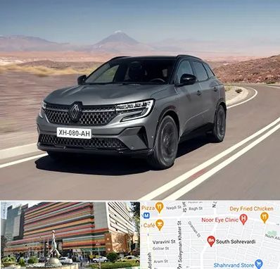 تعمیرگاه رنو در سهروردی 