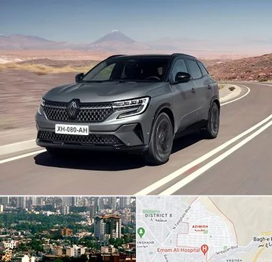 تعمیرگاه رنو در عظیمیه کرج 