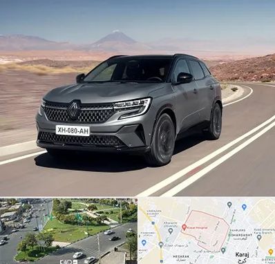 تعمیرگاه رنو در شاهین ویلا کرج