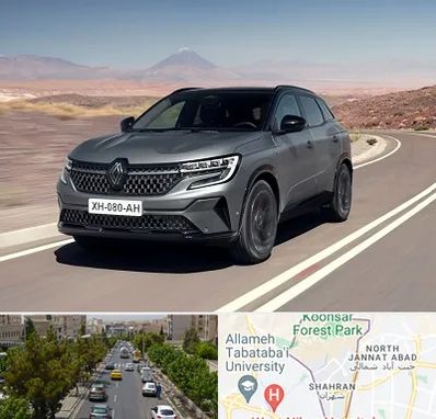 تعمیرگاه رنو در شهران 