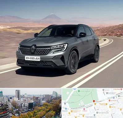 تعمیرگاه رنو در بلوار کشاورز