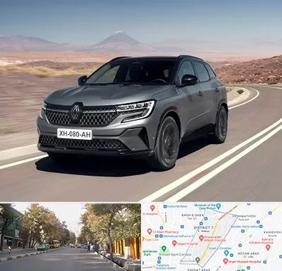 تعمیرگاه رنو در شریعتی 