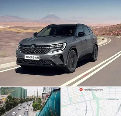 تعمیرگاه رنو در بلوار فرحزادی