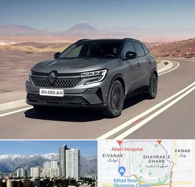 تعمیرگاه رنو در شهرک غرب 