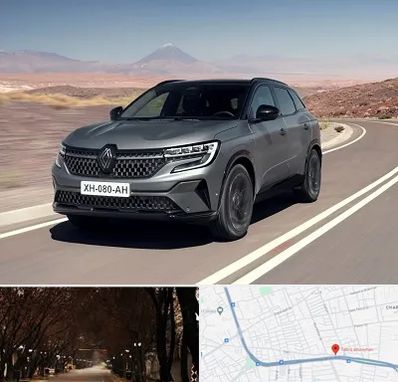 تعمیرگاه رنو در ابوریحان تبریز