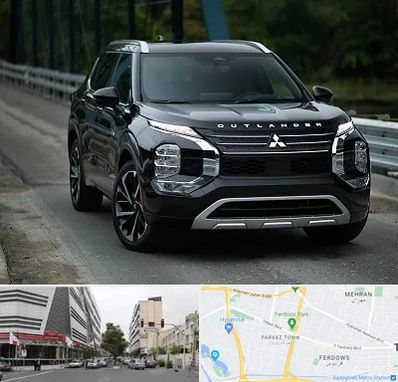 تعمیرگاه میتسوبیشی در بلوار فردوس 