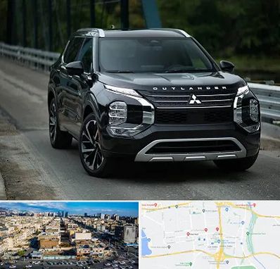 تعمیرگاه میتسوبیشی در شهرک راه آهن