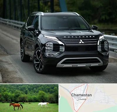 تعمیرگاه میتسوبیشی در چمستان