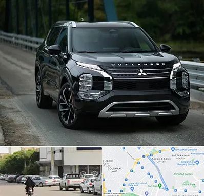 تعمیرگاه میتسوبیشی در قدوسی شرقی شیراز