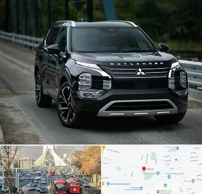 تعمیرگاه میتسوبیشی در خیابان آزادی