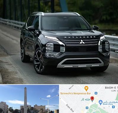 تعمیرگاه میتسوبیشی در فلکه گاز شیراز