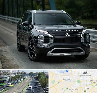 تعمیرگاه میتسوبیشی در جنوب تهران 