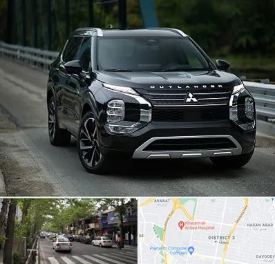 تعمیرگاه میتسوبیشی در ظفر 