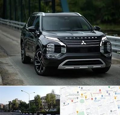 تعمیرگاه میتسوبیشی در میدان کاج