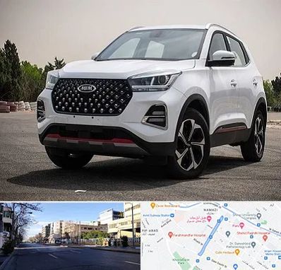 تعمیرگاه ام وی ام در خیابان ملاصدرا شیراز