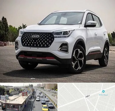 تعمیرگاه ام وی ام در خیابان دماوند