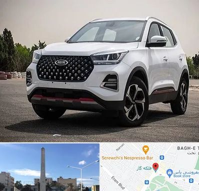 تعمیرگاه ام وی ام در فلکه گاز شیراز