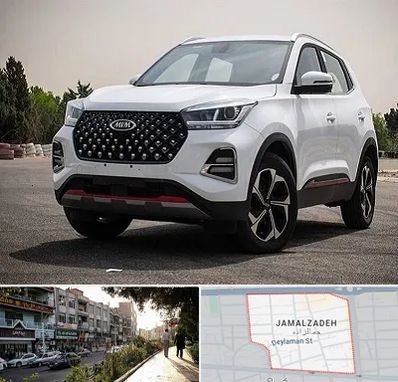 تعمیرگاه ام وی ام در خیابان جمالزاده