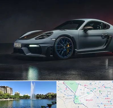 تعمیرگاه پورشه در کوهسنگی مشهد