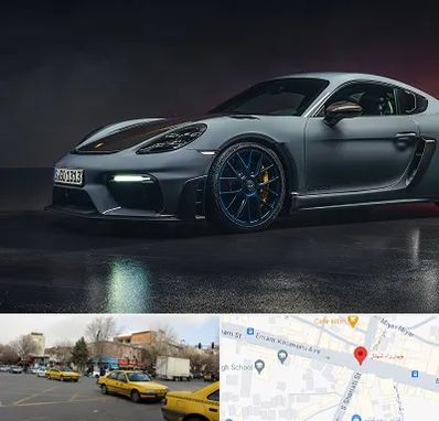 تعمیرگاه پورشه در شهناز تبریز